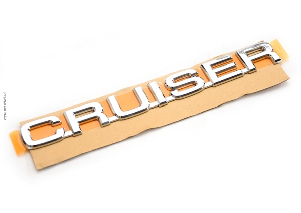 Emblemat Cruiser na klapę bagażnika