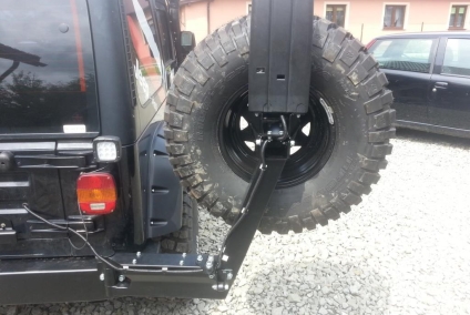 MOCOWANIE KOŁA JEEP WRANGLER TJ 90-06