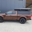 Hardtop ALU-CAB EXPLORER Nissan Navara 2016+ X CAB czarny ryflowana powierzchnia - 2
