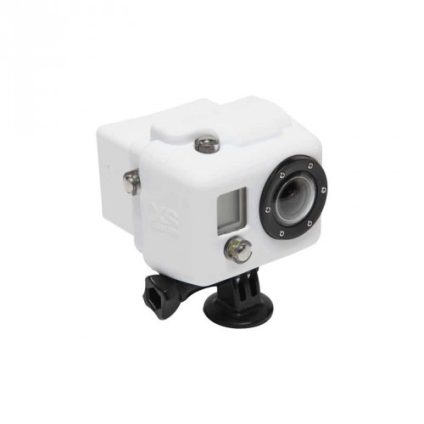 Hooded Silicon Cover For GoPro White