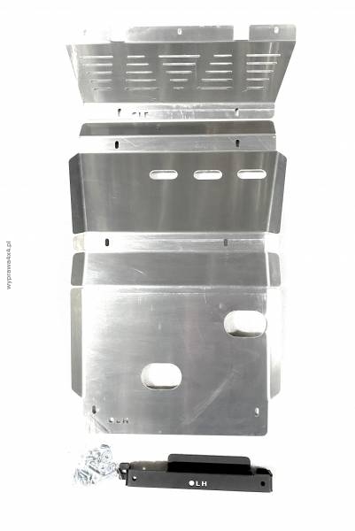 OSŁONA SILNIKA ALUMINIOWA DO ORYGINALNEGO ZDERZAKA TOYOTA LCJ125 02-09	