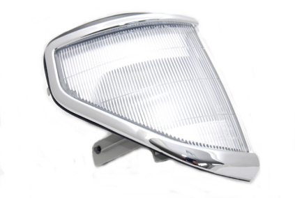 Klosz lampy pozycyjnej Land Cruiser LJ/KJ7 po 90' - prawy chromowany