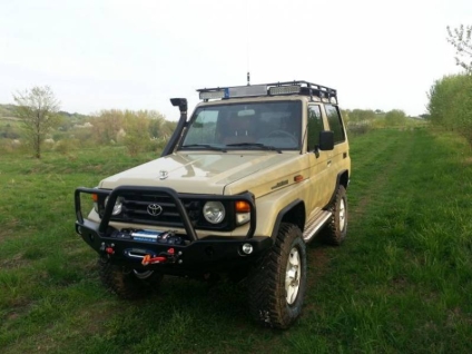 BAGAŻNIK Z SIATKĄ TOYOTA HZJ71 99-07