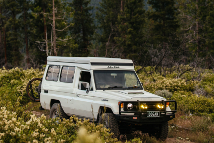 Dach otwierany ''Hercules'' Alu-Cab Toyota Land Cruiser 78 & 75 - biały