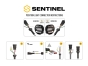 LAZER Sentinel 9'' Elite Black ze światłami pozycyjnymi – okrągła lampa LED - 9