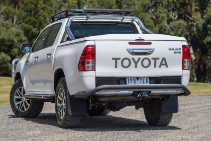 Tylny zderzak stalowy ARB Summit Raw - Toyota Hilux (2015 -)
