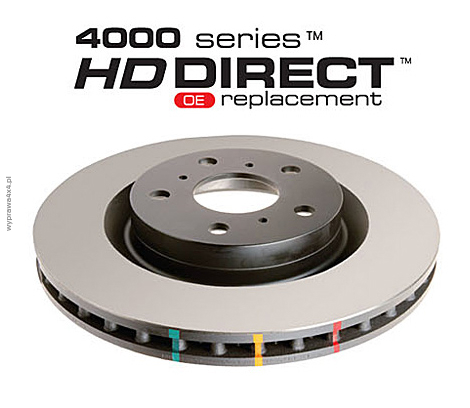 Tarcze hamulcowe DBA 42312 Seria 4000 (320mm) Nissan D40 - gładkie