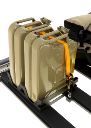 Podwójny uchwyt do umocowania kanistra poziomo na bagażniku ARB Base Rack