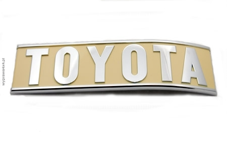 Emblemat Toyota J4 - PRAWY