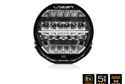 LAZER Sentinel 9'' Elite Black – okrągła lampa LED