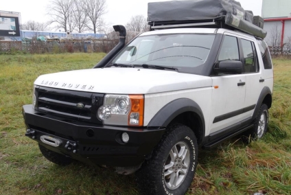 ZDERZAK PRZÓD BEZ BULLBARA LAND ROVER DISCOVERY III