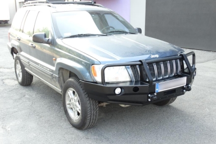 ZDERZAK PRZÓD Z BULLBAREM JEEP GRAND CHEROKEE WJ 99-04