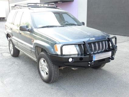 ZDERZAK PRZÓD Z BULLBAREM JEEP GRAND CHEROKEE WJ 99-04