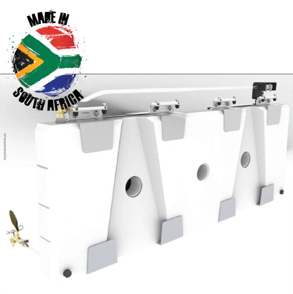 Zbiornik na wodę 50L z wspornikami Alu-Cab Canopy Camper Water Tank