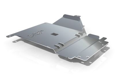 Osłona skrzyni biegów , zbiornika Ad Blue i aktywnego stabilizatora Toyota Land Cruiser J250 2024 - aluminiowa