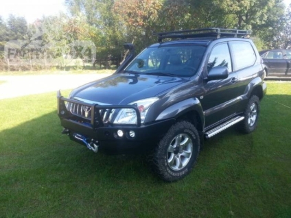ZDERZAK PRZÓD Z BULLBAREM TOYOTA J125 02-09