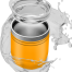 Kubek termiczny Dometic Wine Tumbler 30 żółty - 3