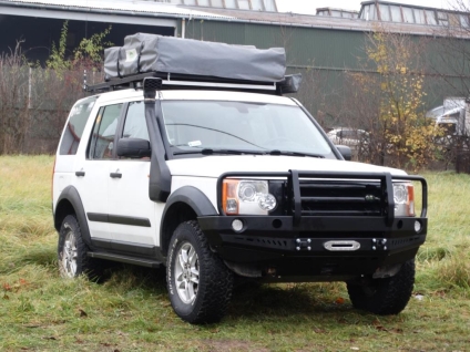 ZDERZAK PRZÓD Z BULLBAREM LAND ROVER DISCOVERY III