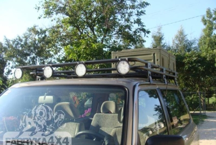 F4x4 BAGAŻNIK Z SIATKĄ DO WERSJI KRÓTKIEJ NISSAN Y61	i GU4