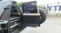 STOLIK ALUMINIOWY NA DRZWI TYLNE DUŻE NISSAN PATROL Y61 - 5
