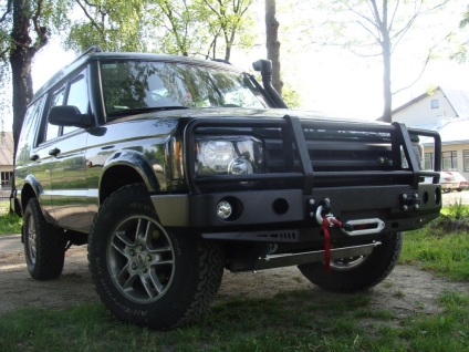 ZDERZAK PRZÓD Z BULLBAREM LAND ROVER DISCOVERY II WZÓR GU4