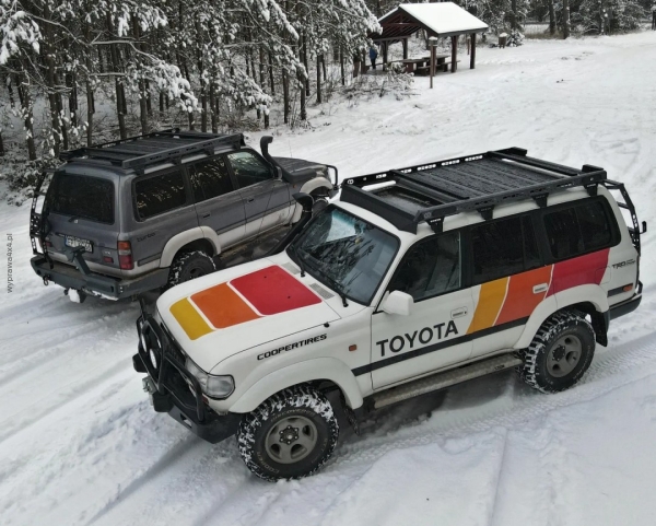 Bagażnik dachowy Galante Graty  Land Cruiser 80 LWB