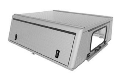 Hardtop ALU-CAB ADVENTURE Ford Ranger 2012-2022 D CAB srebrny ryflowana powierzchnia