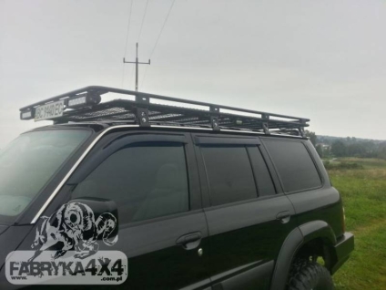 F4x4 BAGAŻNIK Z SIATKĄ DO WERSJI DŁUGIEJ NISSAN Y61 i GU4