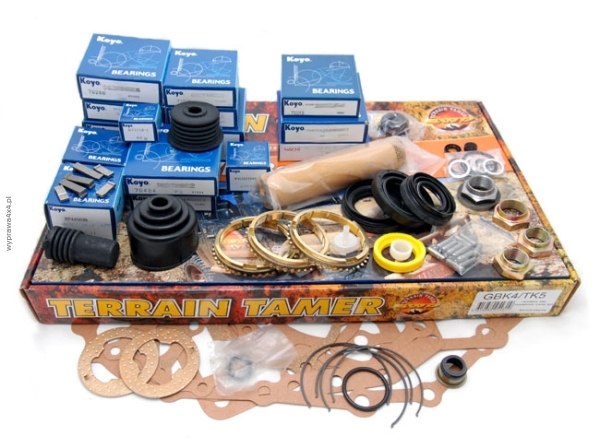 Zestaw naprawczy Masterkit GBK4/TK5