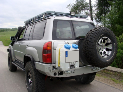 Mocowanie kanistrów do zderzaka Patrol Y61