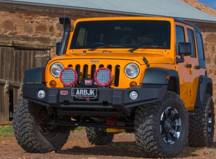 Zderzak stalowy ARB Sahara Bar - Combination Bumper - Wrangler JK