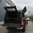 Hardtop ALU-CAB ADVENTURE Nissan Navara D40 2005-2015 D CAB czarny ryflowana powierzchnia - 2