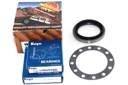 Łożyska piasty HZJ7/8 tył - zestaw naprawczy