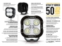 Lampa robocza LED LAZER Utility 50 Red Tail - 4