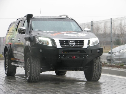 ZDERZAK PRZÓD BEZ BULLBARA NISSAN NAVARA D23 2014-