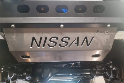 OSŁONA DRĄŻKA ALUMINIOWA DO ZDERZAKA F4X4 NISSAN PATROL Y61