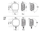 Lampa robocza LED LAZER Utility 50 C5 (Klasa 5) - 5