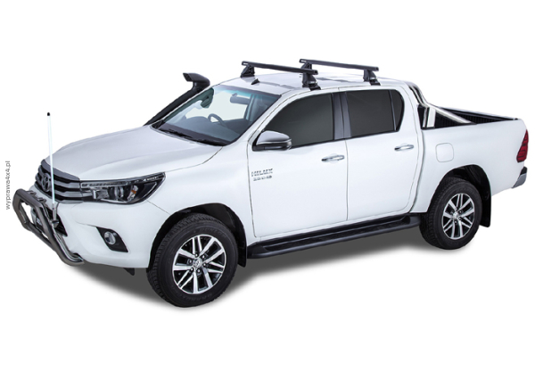 Belki Rhino Rack HD z łapami (klamrami) - Hilux Revo