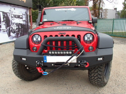 ZDERZAK PRZÓD Z BULLBAREM JEEP WRANGLER JK 07-12