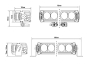 Dedykowany zestaw do montażu w fabrycznym grillu LAZER TRIPLE-R 16 ELITE Ford Ranger Raptor 2023 - - 7