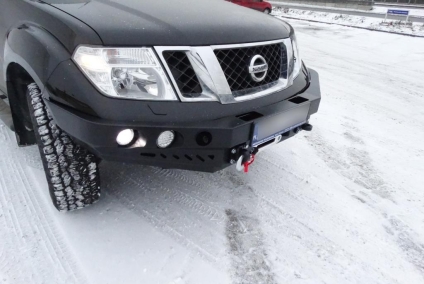 ZDERZAK PRZÓD BEZ BULLBARA NAVARA D40 10-14