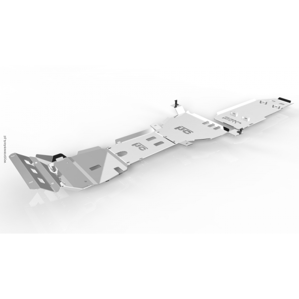 Komplet osłon podwozia Heavy Cruiser Hilux Vigo 2005-2015 - aluminiowy