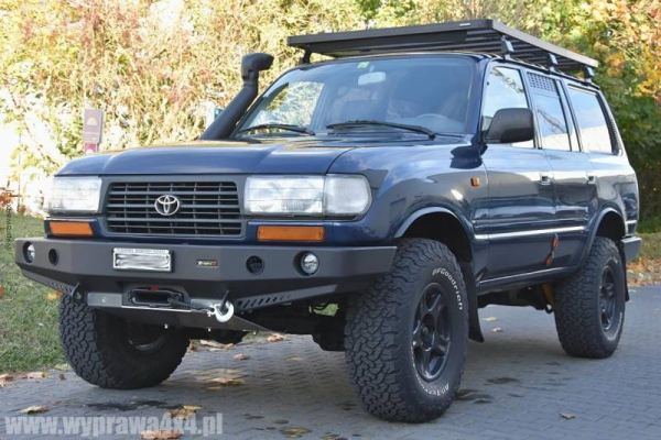 ZDERZAK PRZÓD BEZ BULLBARA TOYOTA LCJ80 89-98	