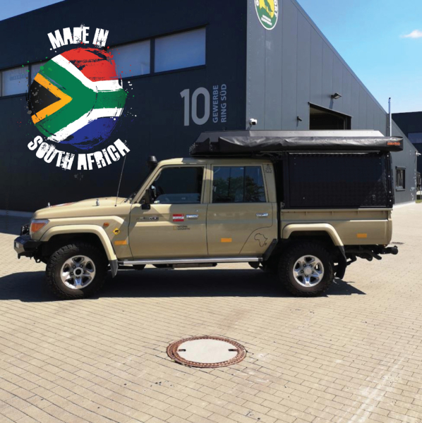 Zabudowa wyprawowa Alu-Cab Canopy Camper Land Cruiser 79 D/Cab - czarny