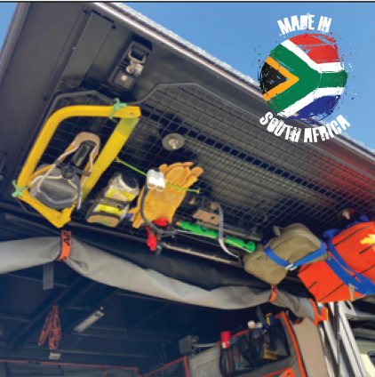 Organizer na klape boczną Alu-Cab Canopy Camper Side Door Grid