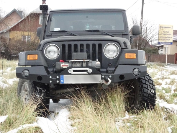 ZDERZAK PRZÓD BEZ BULLBARA JEEP WRANGLER TJ 90-06