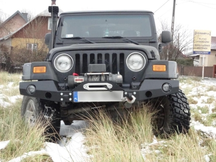 ZDERZAK PRZÓD BEZ BULLBARA JEEP WRANGLER TJ 90-06