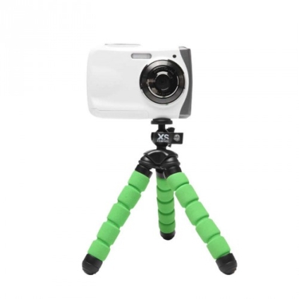 Mini Deluxe Tripod + Phone Holder Green