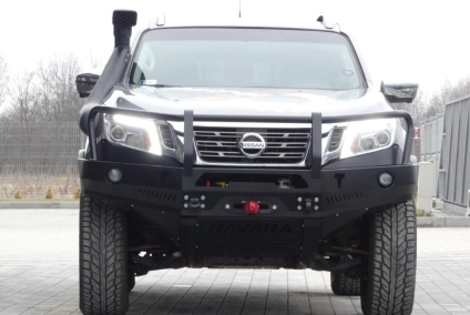 ZDERZAK PRZÓD Z BULLBAREM NISSAN NAVARA D23 2014-