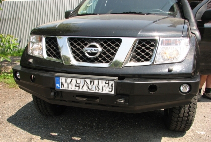 ZDERZAK PRZÓD BEZ BULLBARA NISSAN PATHFINDER